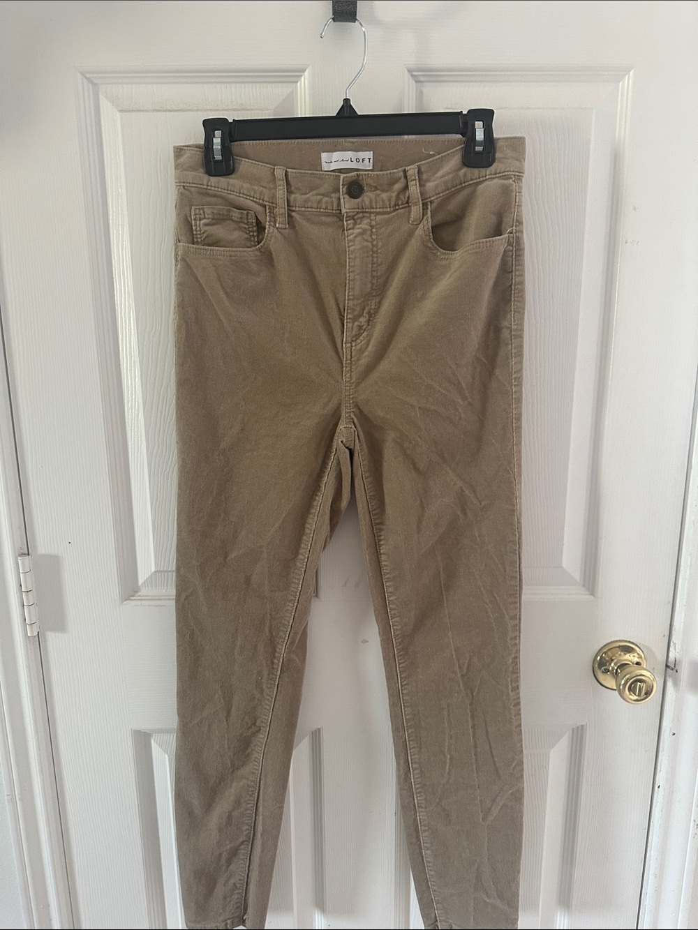 LOFT women’s Corduroy Pants in Tan